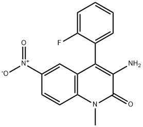 氟硝西泮EP杂质C 结构式