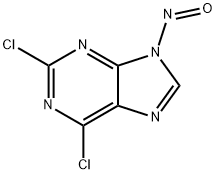 9H-Purine, 2,6-dichloro-9-nitroso- 结构式
