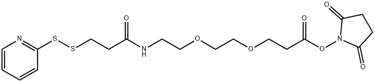 SPDP-PEG2-NHS ester 结构式