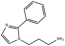 1H-Imidazole-1-propanamine, 2-phenyl- 结构式