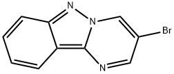3-BROMOPYRIMIDO[1,2-B]INDAZOLE 结构式