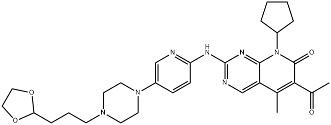 哌柏西利杂质P 结构式