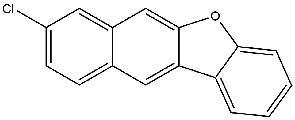 Benzo[b]naphtho[2,3-d]furan, 8-chloro- 结构式