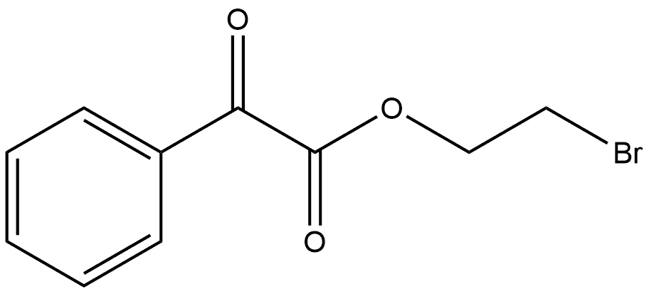 Benzeneacetic acid, α-oxo-, 2-bromoethyl ester 结构式