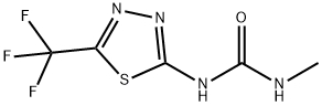 Urea, N-methyl-N'-[5-(trifluoromethyl)-1,3,4-thiadiazol-2-yl]- 结构式