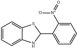 Benzothiazole, 2,3-dihydro-2-(2-nitrophenyl)- 结构式