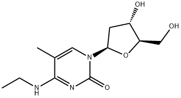 化合物 2'-DEOXY-N4-ETHYL-5-METHYLCYTIDINE 结构式