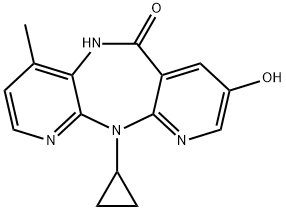 Nevirapine 8-Hydroxy Impurity 结构式