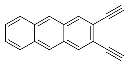 Anthracene, 2,3-diethynyl- 结构式