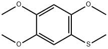 Methyl(2,4,5-trimethoxyphenyl)sulfane 结构式