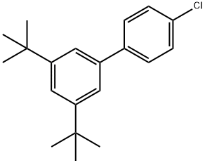 1,1'-Biphenyl, 4'-chloro-3,5-bis(1,1-dimethylethyl)- 结构式