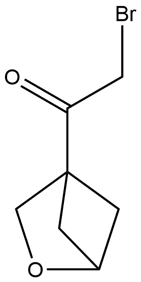 2-bromo-1-(2-oxabicyclo[2.1.1]hexan-4-yl)ethanone 结构式