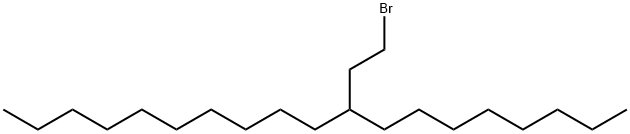 1-溴-3-辛基十三烷 结构式