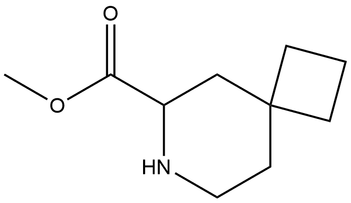 7-氮杂螺[3.5]壬烷-6-羧酸甲酯 结构式