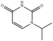 1-异丙基嘧啶-2,4(1H,3H)-二酮 结构式