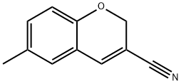 6-methyl-3-cyanochromene 结构式
