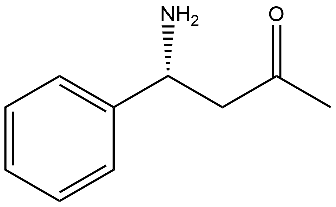 (R)-4-amino-4-phenylbutan-2-one 结构式