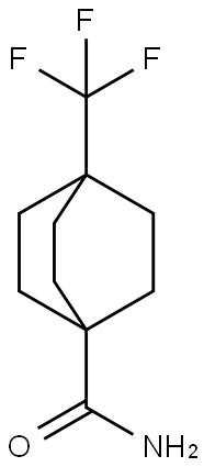 Bicyclo[2.2.2]octane-1-carboxamide, 4-(trifluoromethyl)- 结构式