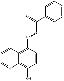 2-((8-Hydroxyquinolin-5-yl)imino)-1-phenylethanone 结构式