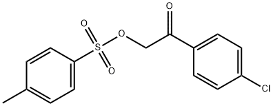 Ethanone, 1-(4-chlorophenyl)-2-[[(4-methylphenyl)sulfonyl]oxy]- 结构式