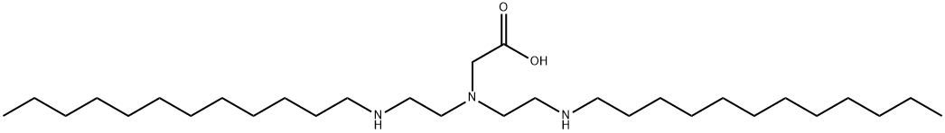 N,N-Bis[2-(dodecylamino)ethyl]glycine 结构式