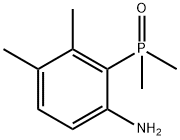 (6-氨基-2,3-二甲基苯基)二甲基氧化膦 结构式