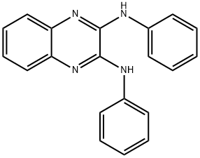 2-N,3-N-diphenylquinoxaline-2,3-diamine 结构式