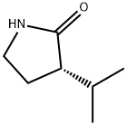 2-Pyrrolidinone, 3-(1-methylethyl)-, (3S)- 结构式