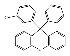 2-氯螺[9H-芴-9,9'-[9H]氧杂蒽] 结构式