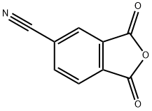 5-Isobenzofurancarbonitrile, 1,3-dihydro-1,3-dioxo- 结构式