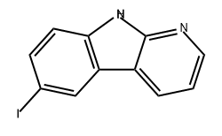 6-碘-9H-吡啶并[2,3-B]吲哚 结构式