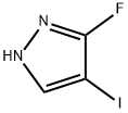 3-氟-4-碘-1H-吡唑 结构式