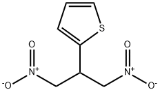 2-(噻吩-2)-1,3-二硝基丙烷 结构式