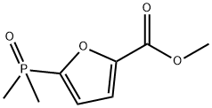 5-(二甲基磷酰基)呋喃-2-羧酸甲酯 结构式