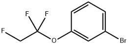 1-溴-3-(1,1,2-三氟乙氧基)苯 结构式