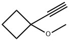 1-乙炔基-1-甲氧基环丁烷 结构式