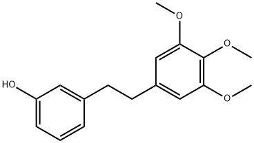 3-[2-(3,4,5-TRIMETHOXYPHENYL)ETHYL]PHENOL 结构式