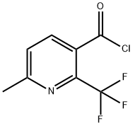 6-Methyl-2-(trifluoromethyl)pyridine-3-carbonyl chloride