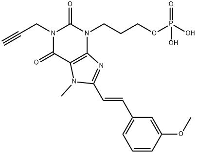 化合物 MSX-3 FREE ACID 结构式