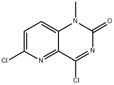 4,6-二氯-1-甲基吡啶并[3,2-D]嘧啶-2(1H)-酮 结构式