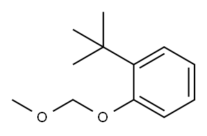 1-(叔丁基)-2-(甲氧基甲氧基)苯 结构式