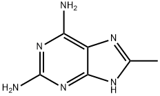 8-Methyl-1H-purine-2,6-diamine 结构式