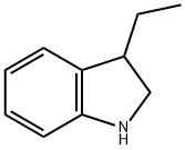 3-乙基二氢吲哚 结构式