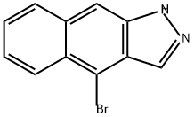 1H-Benz[f]indazole, 4-bromo- 结构式