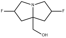 (2,6-二氟六氢-1H-吡咯啉-7A-基)甲醇 结构式