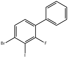 1,1'-Biphenyl, 4-bromo-2-fluoro-3-iodo- 结构式