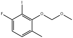 Benzene, 1-fluoro-2-iodo-3-(methoxymethoxy)-4-methyl- 结构式