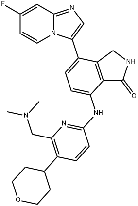 化合物 HPK1 ANTAGONIST-1 结构式