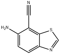 6-氨基苯并[D]噻唑-7-腈 结构式