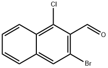 3-溴-1-氯-2-萘 结构式